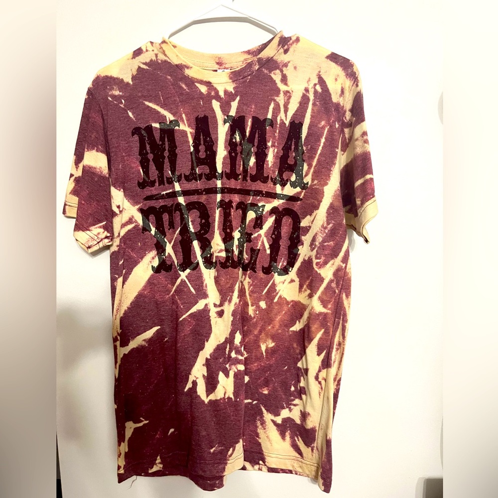 “MAMA TRIED” bleached Tee